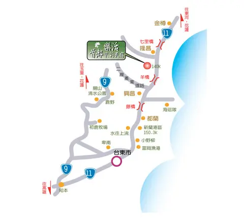樂活首都茉莉民宿 交通 1
