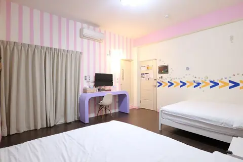 繽紛馬卡龍 四人房 照片 4