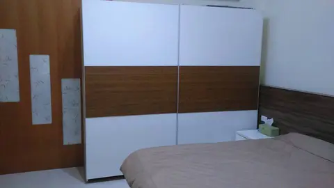 Brown Room((101) 雙人套房(加大床) 照片 4