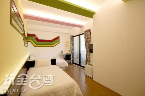 晴風輕旅民宿 繽紛三人房