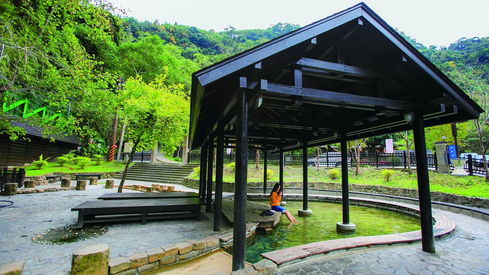 五峰景點:清泉溫泉